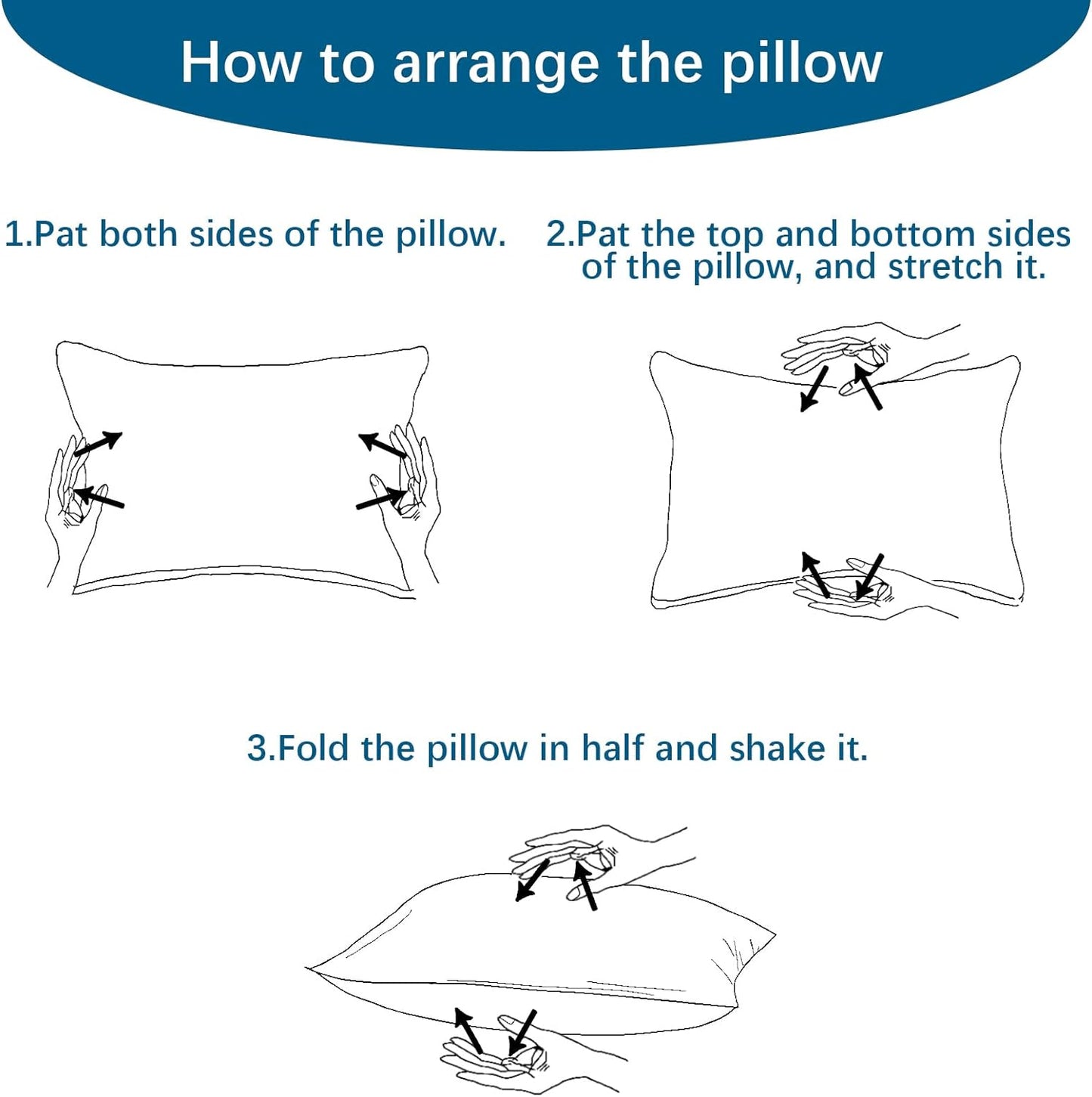 Toddler Pillow - 2 Pack, 14" x 19", Multi-Use, Soft & Skin-Friendly, Blue Dinosaur & White Ocean