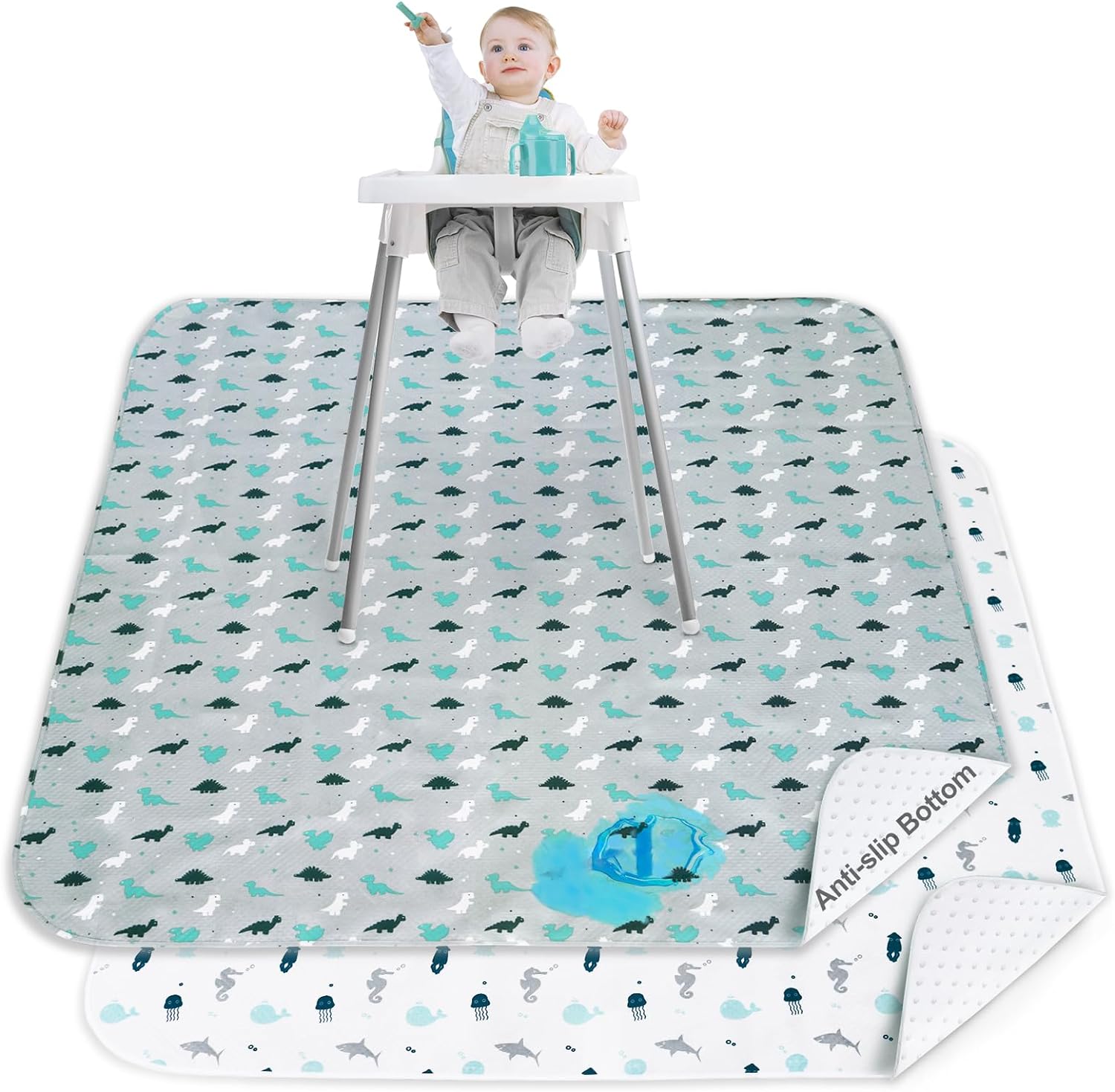 Ulab Edu Baby Bath Sponge Cushion Muslin Wrap Muslin Sheets Baby