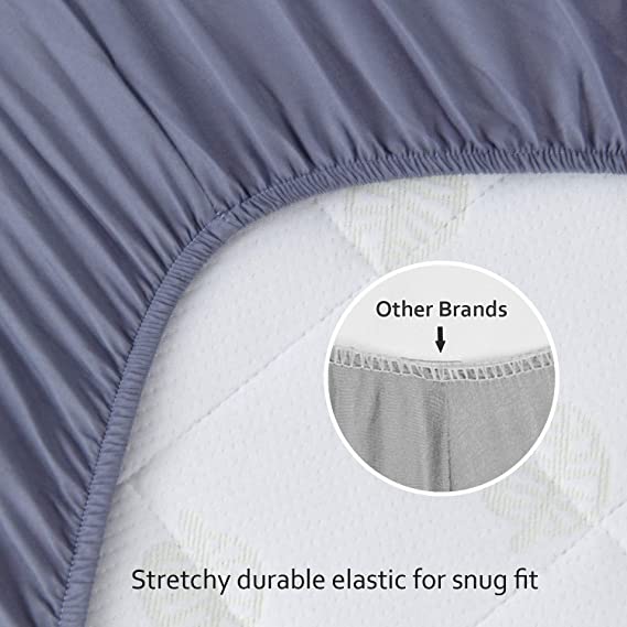 Mini Crib Sheet - 4 Pack, Ultra Soft Microfiber (38'' x 24'') - Biloban Online Store
