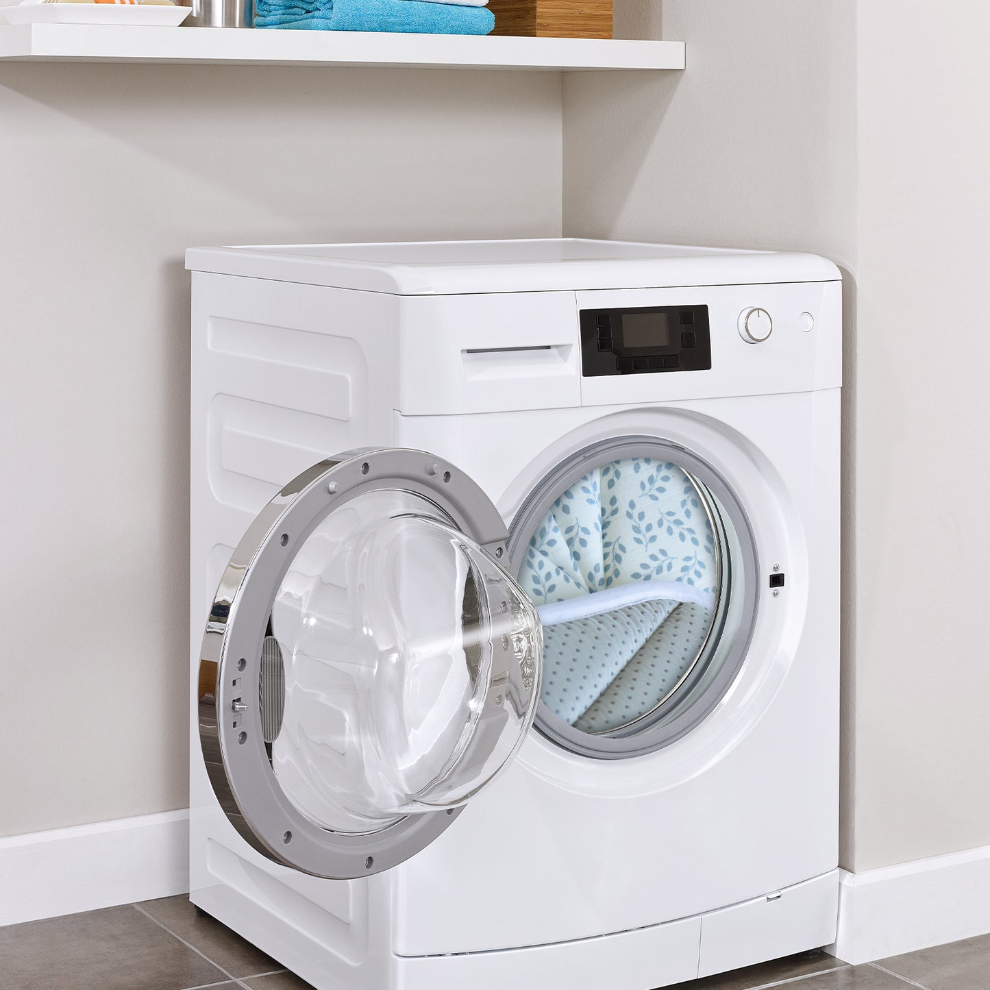 Muslin Baby Play Mat | Playpen Mat - Large Padded Foam Non Toxic Foldable Tummy Time Indoor Outdoor Activity Mat for Infant Newborn & Toddler