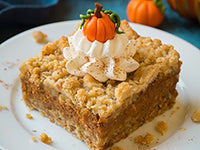 This Pumpkin Pie Crumb Bar Recipe Will Increase Your Milk Supply
