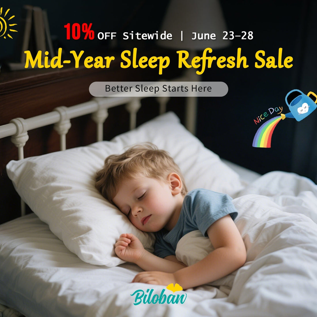 Mid-Year Sale Is Here: Enjoy 10% Off Storewide from June 23–28!