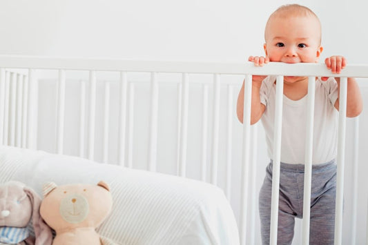 Idea With No Sewing Crib Rail Cover