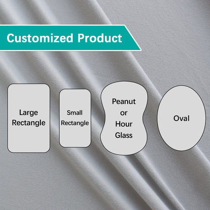 Customized - Personalized Sheet, 2 Pack, 100% Organic Cotton, Grey - Biloban Online Store