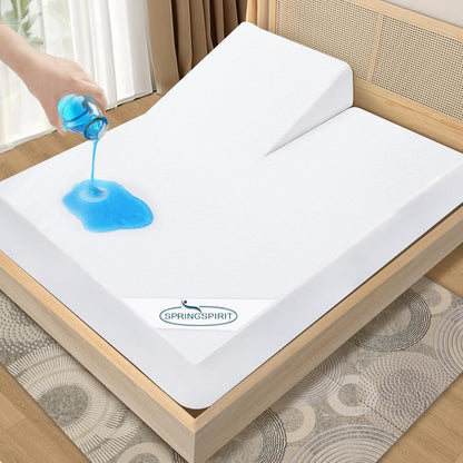 Waterproof Mattress Protector, Soft & Breathable Terry, Noiseless Mattress Cover Fitted with Deep Pocket - Biloban Online Store