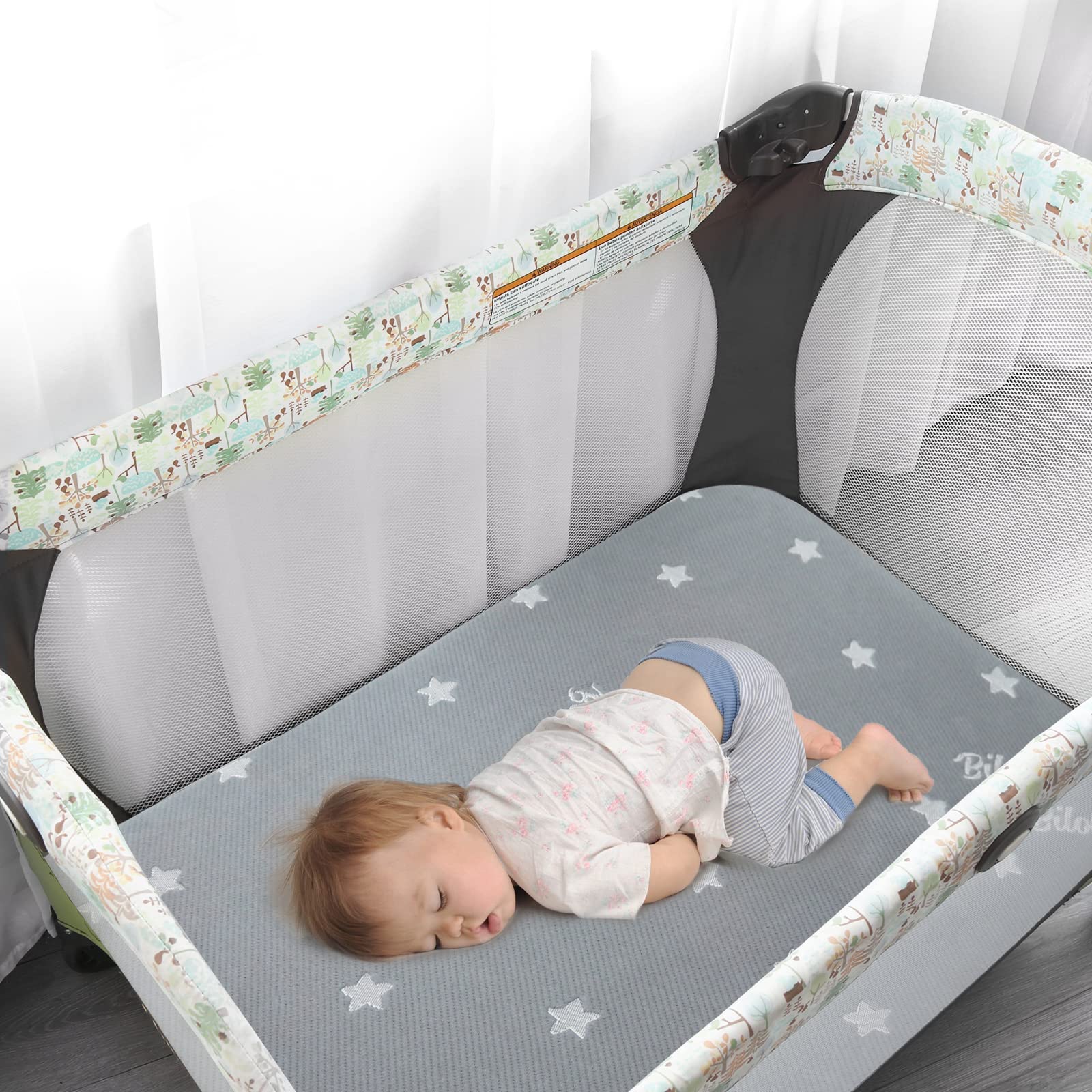 IMMDOKIN Pack And Play Mattress Certified - Main Image