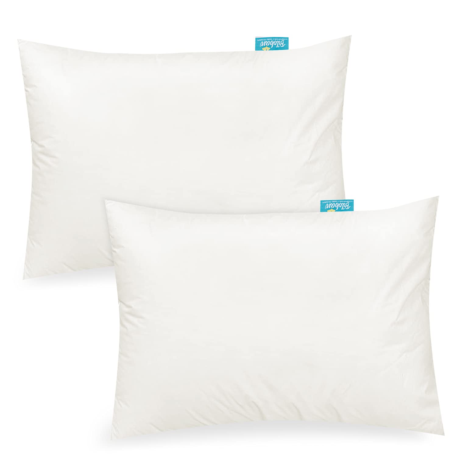 Toddler Pillowcase - 2 Pack, Ultra Soft 100% Jersey Cotton, Envelope Style, Cream - Biloban Online Store