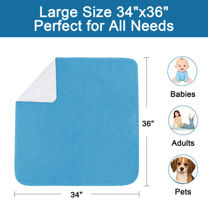 Waterproof  Reusable Underpads - Incontinence Bed Pad/ Mat - Biloban Online Store