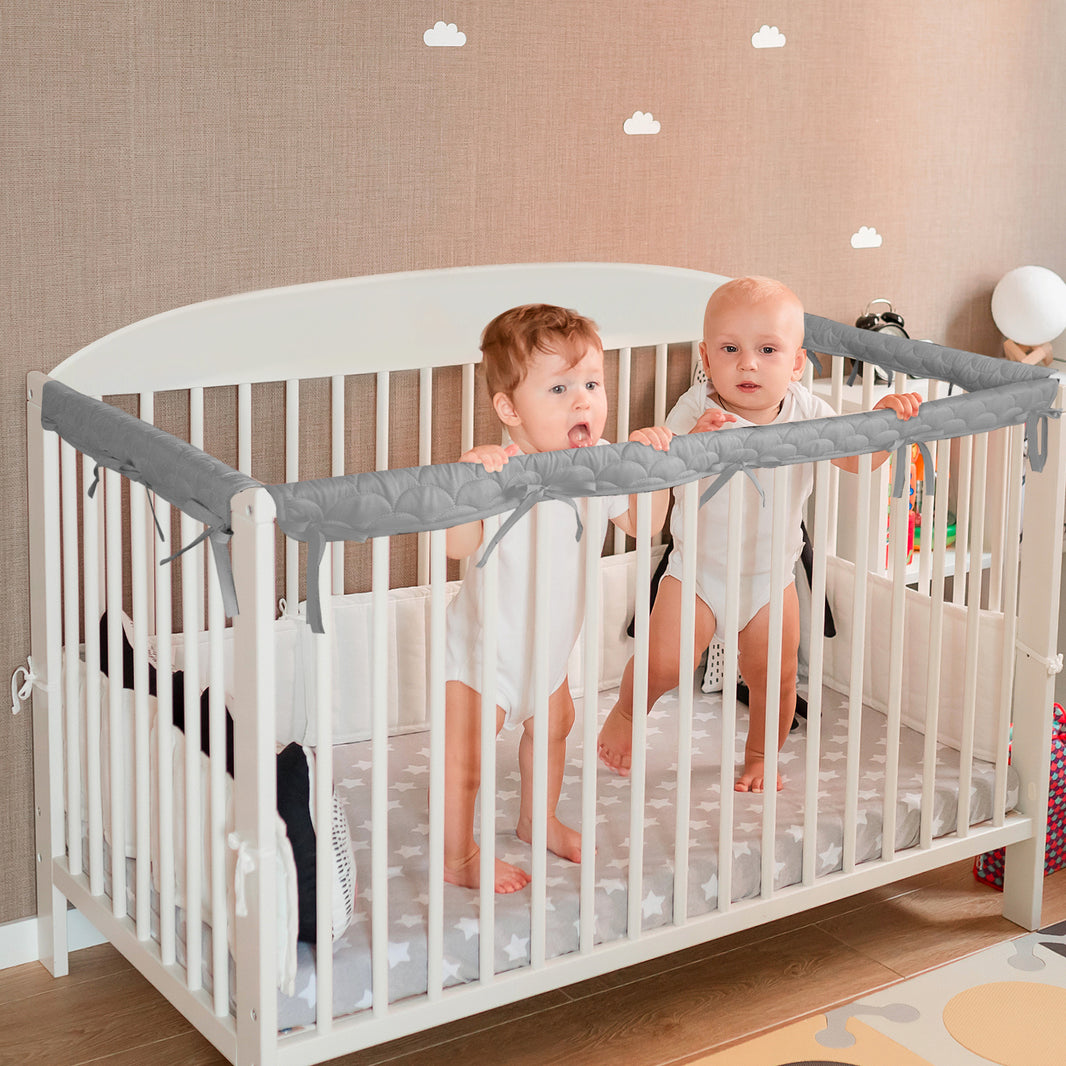 Crib Mesh Rails Shop Best Crib Rail Cover Now - Biloban Baby Store