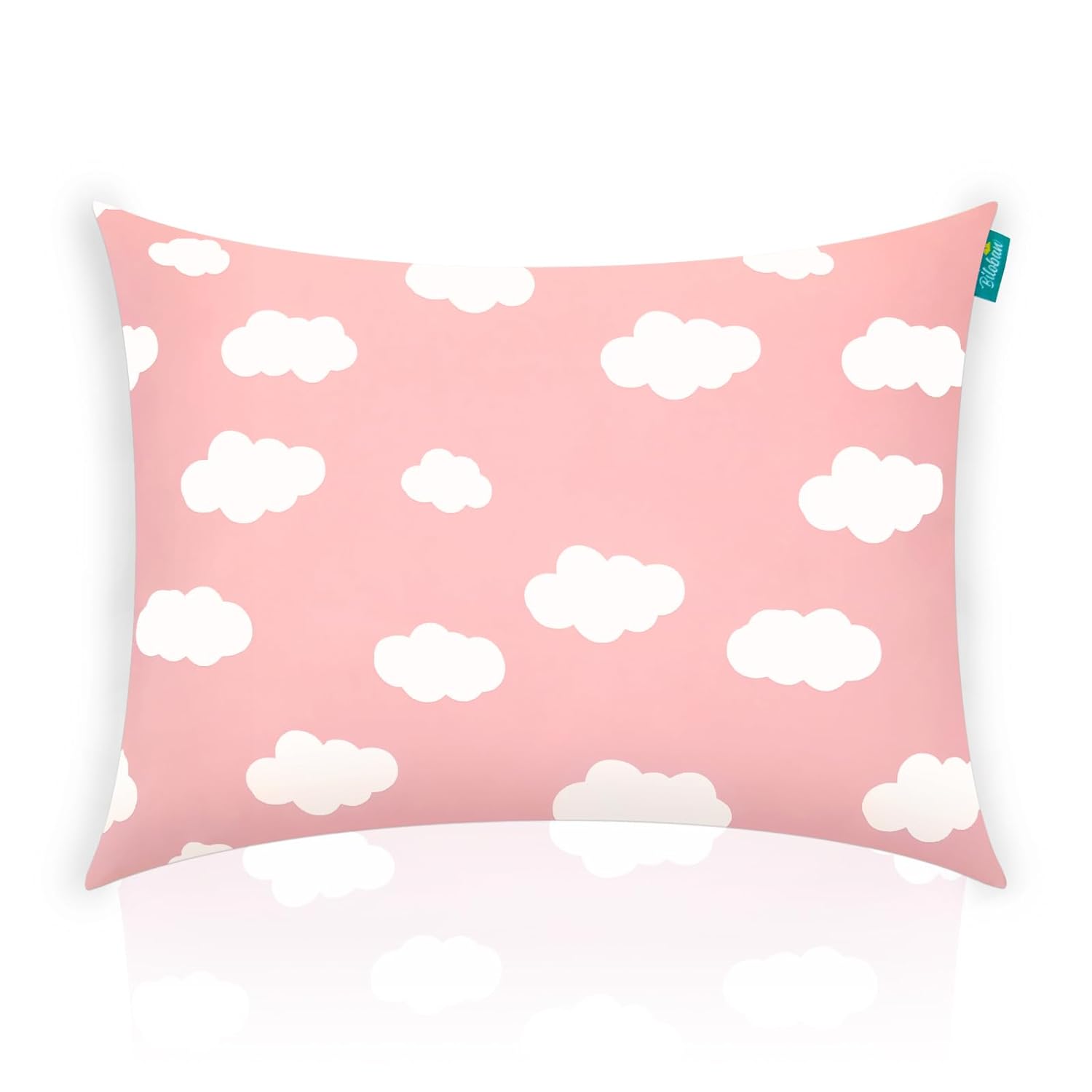 Toddler Pillow - 14" x 19”, Multi-Use, Soft & Skin-Friendly, Pink Cloud - Biloban Online Store