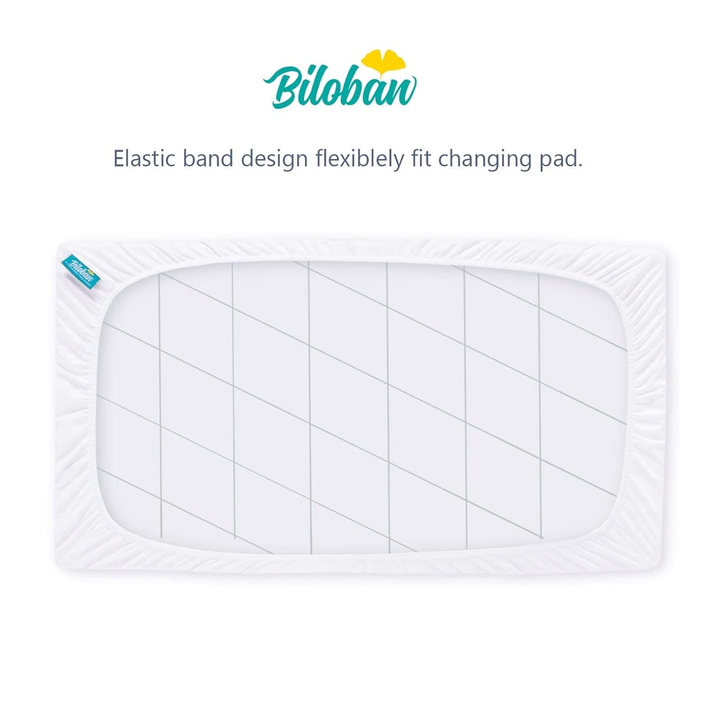 Waterproof Changing Pad Cover - 2 Pack, Ultra-Soft Microfiber, Smooth & Breathable