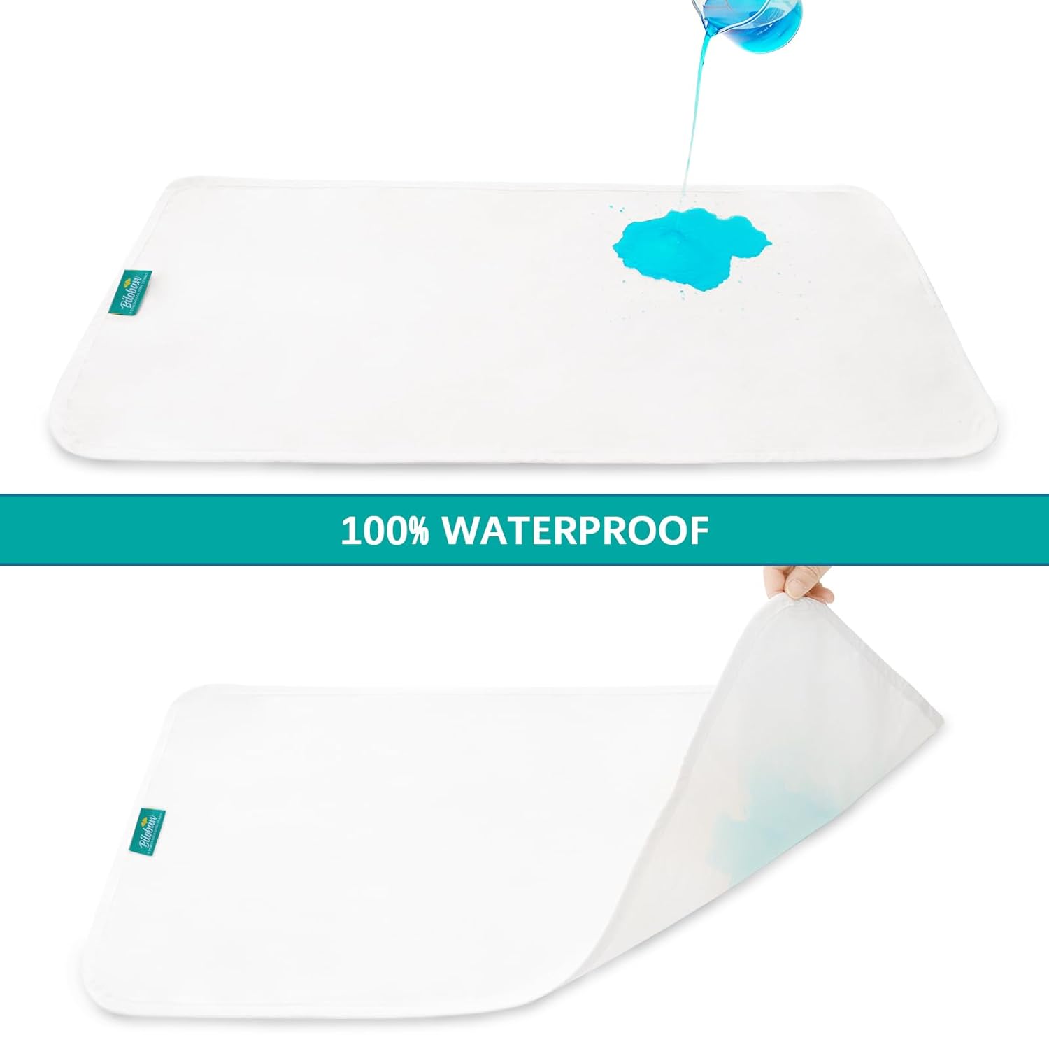 Changing Pad Liners - Cotton Flannel, Waterproof & Absorbent & Skin-Friendly, Diaper Mat - Biloban Online Store