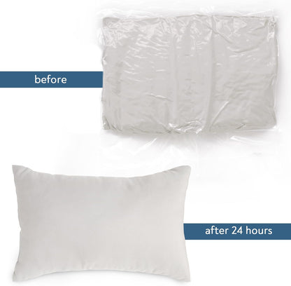 Mini Pillow for Travel 2 Pack, 11" x 7" Tiny Pillows with Name Tag, Travel and Sleep