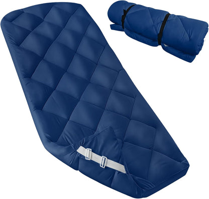 Quilted Cot Mattress Topper - 75" x 30", Soft and Thicker Cot Pad Only, for Camping Cot/Rv Bunk/Narrow Twin Beds (Copy)