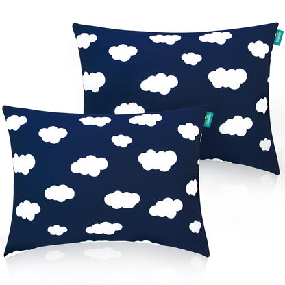 Toddler Pillow - 14" x 19", Multi-Use, Soft & Skin-Friendly, Grey Arrow