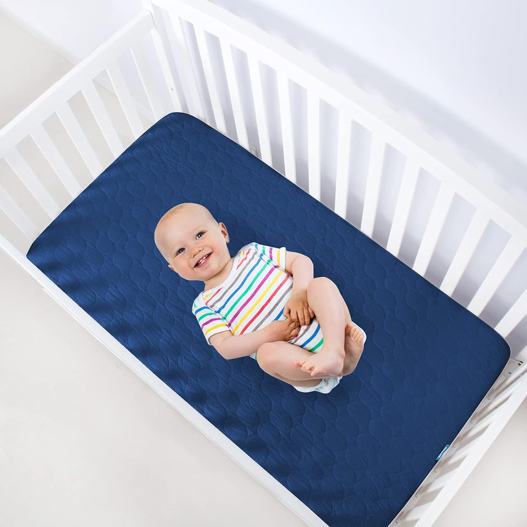 Shop Best Crib Mattress Protector/ Pad Cover Now Various Colors On