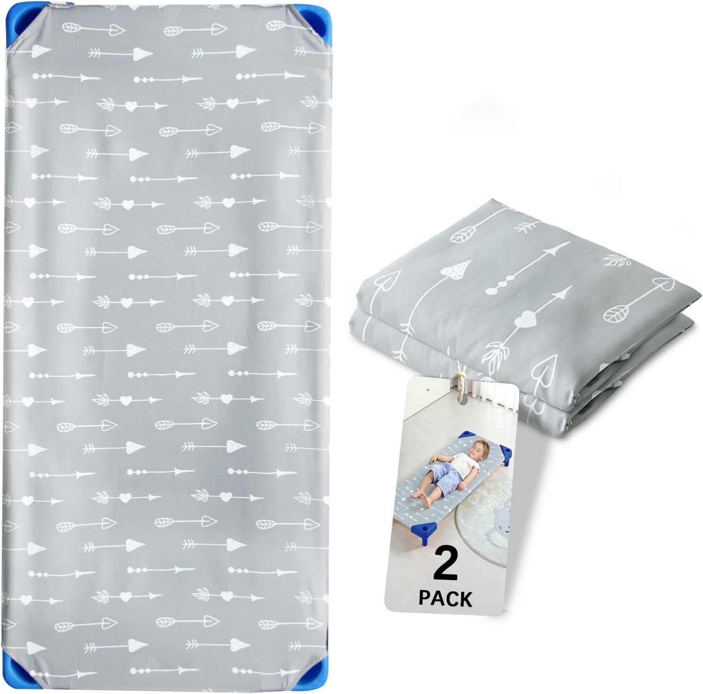 Daycare/Pre-School Cot Sheet, Toddler Naptime Cot Sheet, Nap Sheet for Boys and Girls - Biloban Online Store