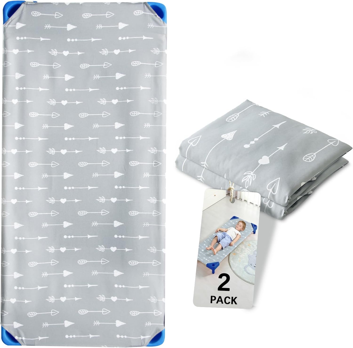 Daycare/Pre-School Cot Sheet, Toddler Naptime Cot Sheet, Nap Sheet for Boys and Girls - Biloban Online Store
