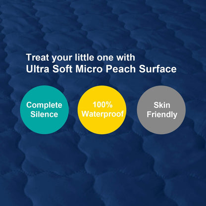 Pack N Play Mattress Pad/ Protector - Ultra Soft Microfiber, Waterproof, Pink (39" x 27") - Biloban Online Store