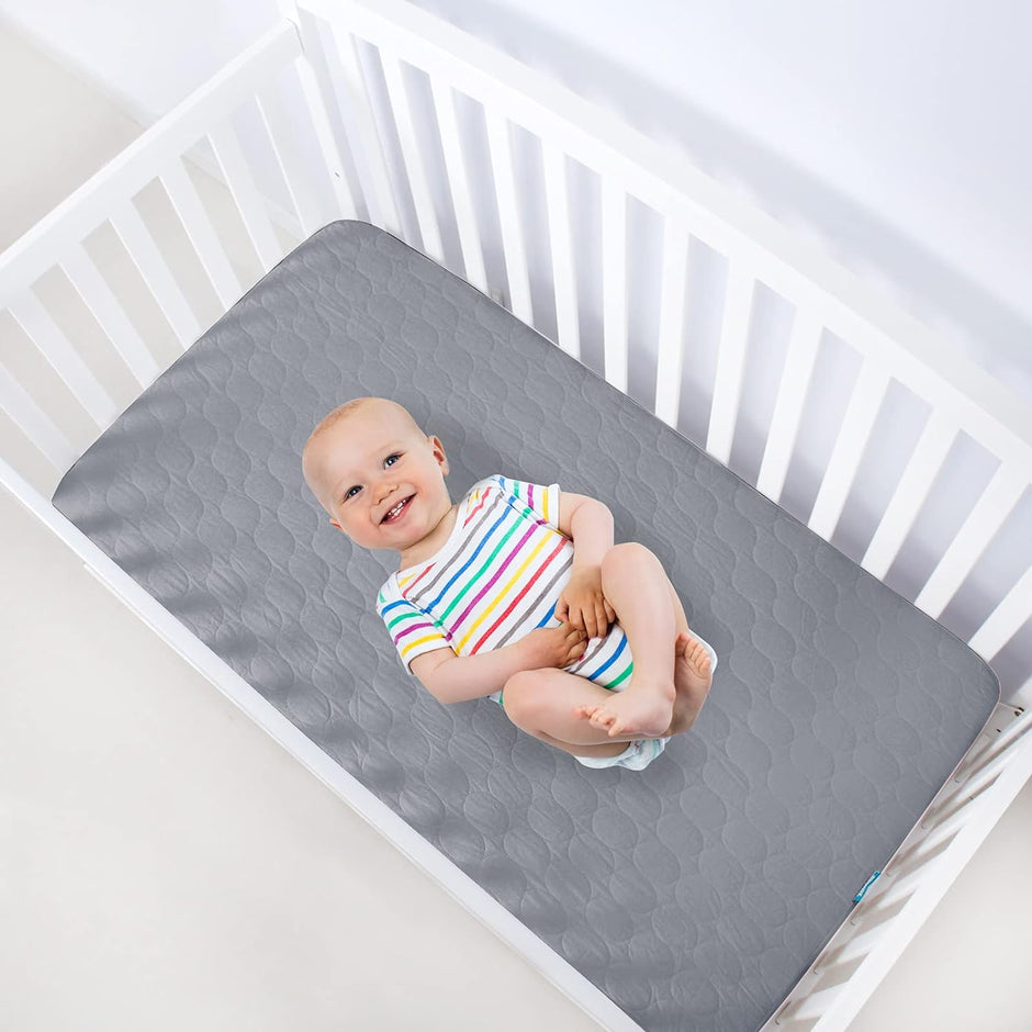 Shop Best Crib Mattress Protector/ Pad Cover Now Various Colors On