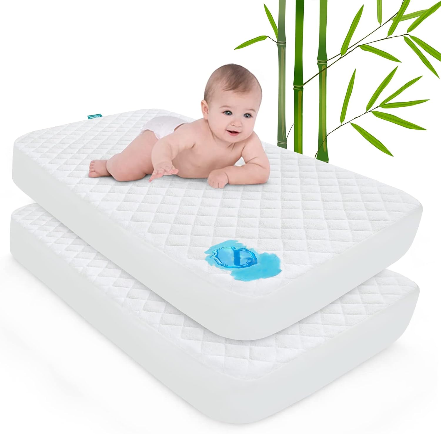 Waterproof Crib Mattress Naturepedic Waterproof Mattress Pad