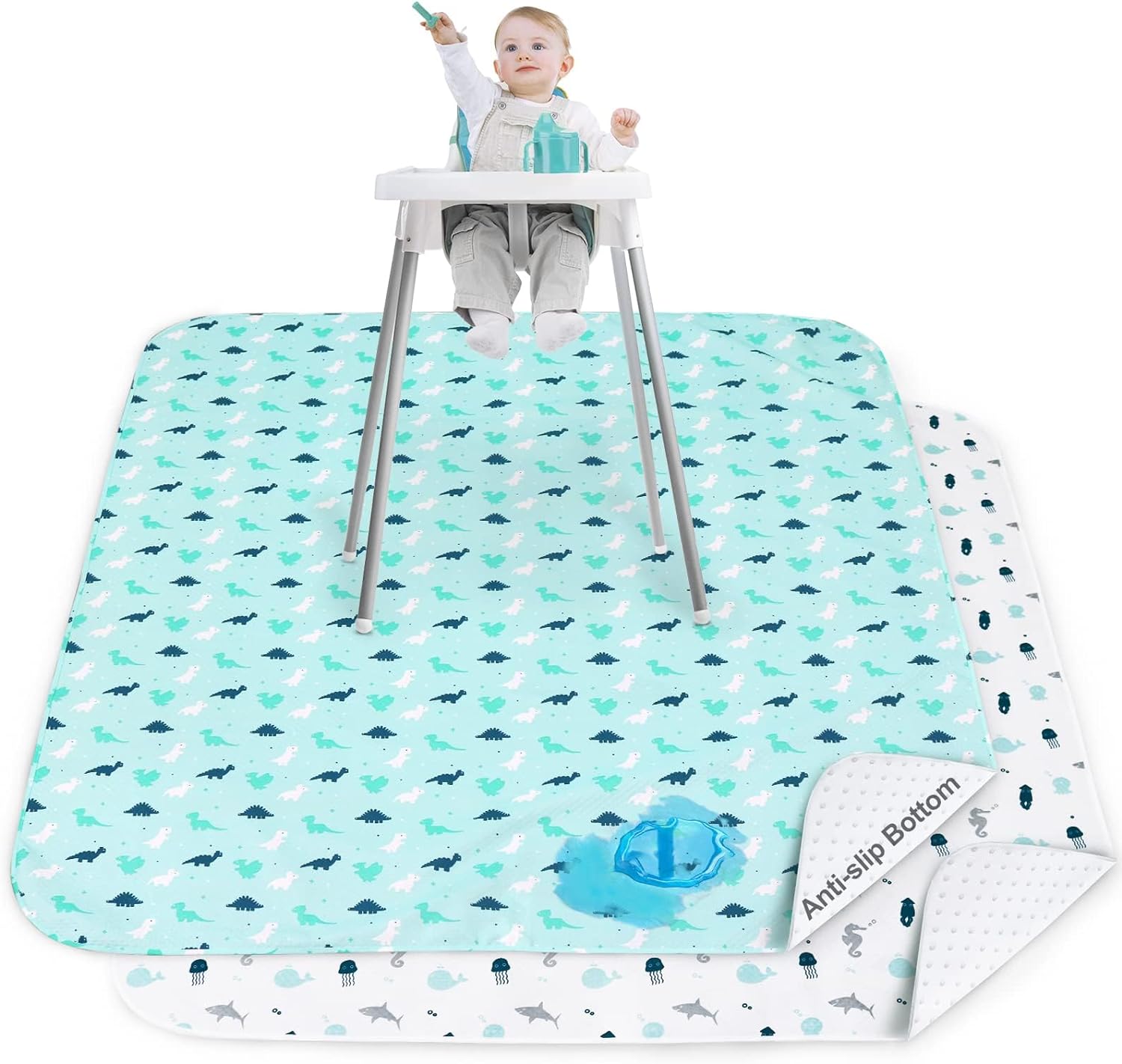 Highchair Mat For Floor Splat Mat For Under High Chair/Arts/Crafts