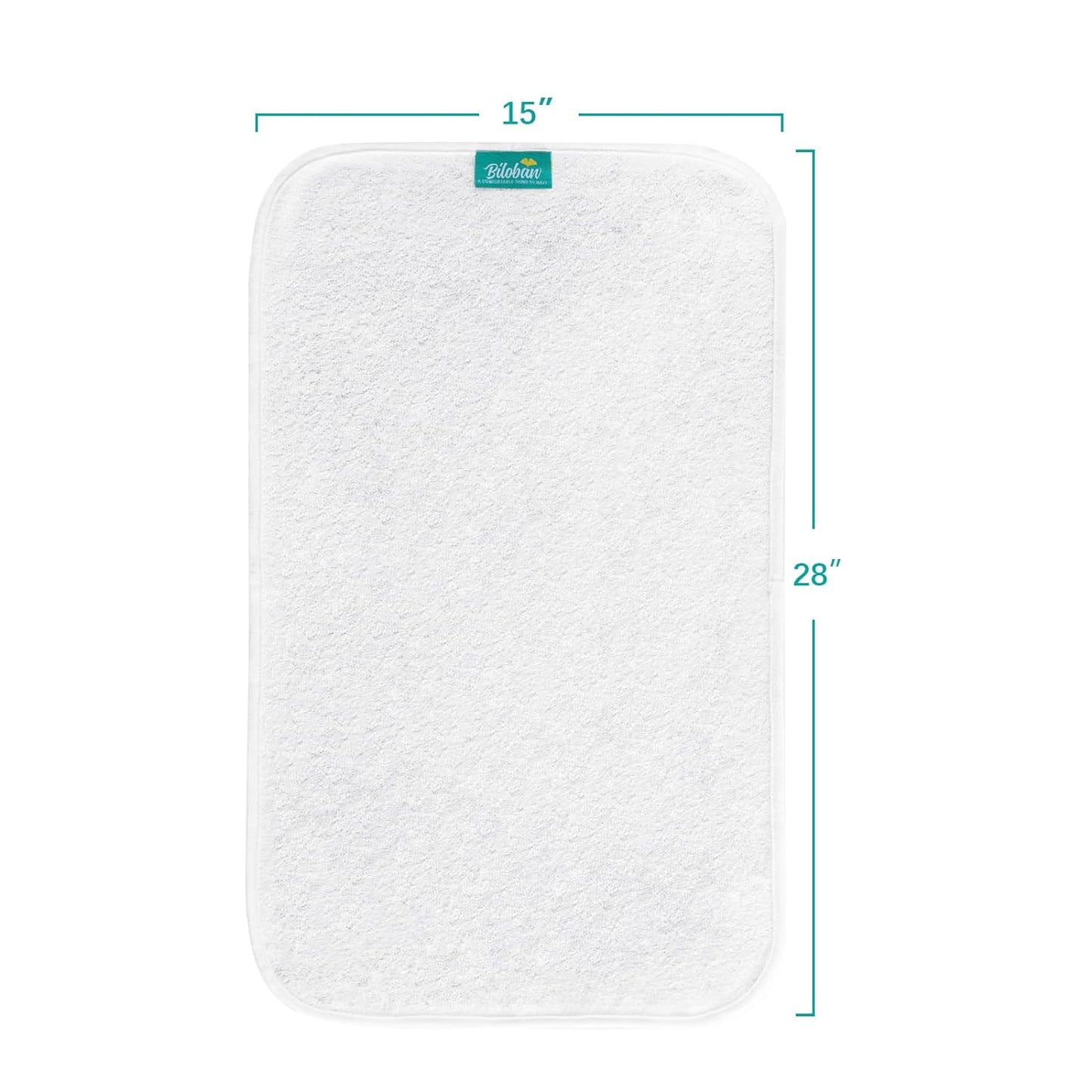 Changing Pad Liners - 5 Pack, Cotton, Waterproof & Absorbent & Skin-Friendly, Diaper Mat - Biloban Online Store