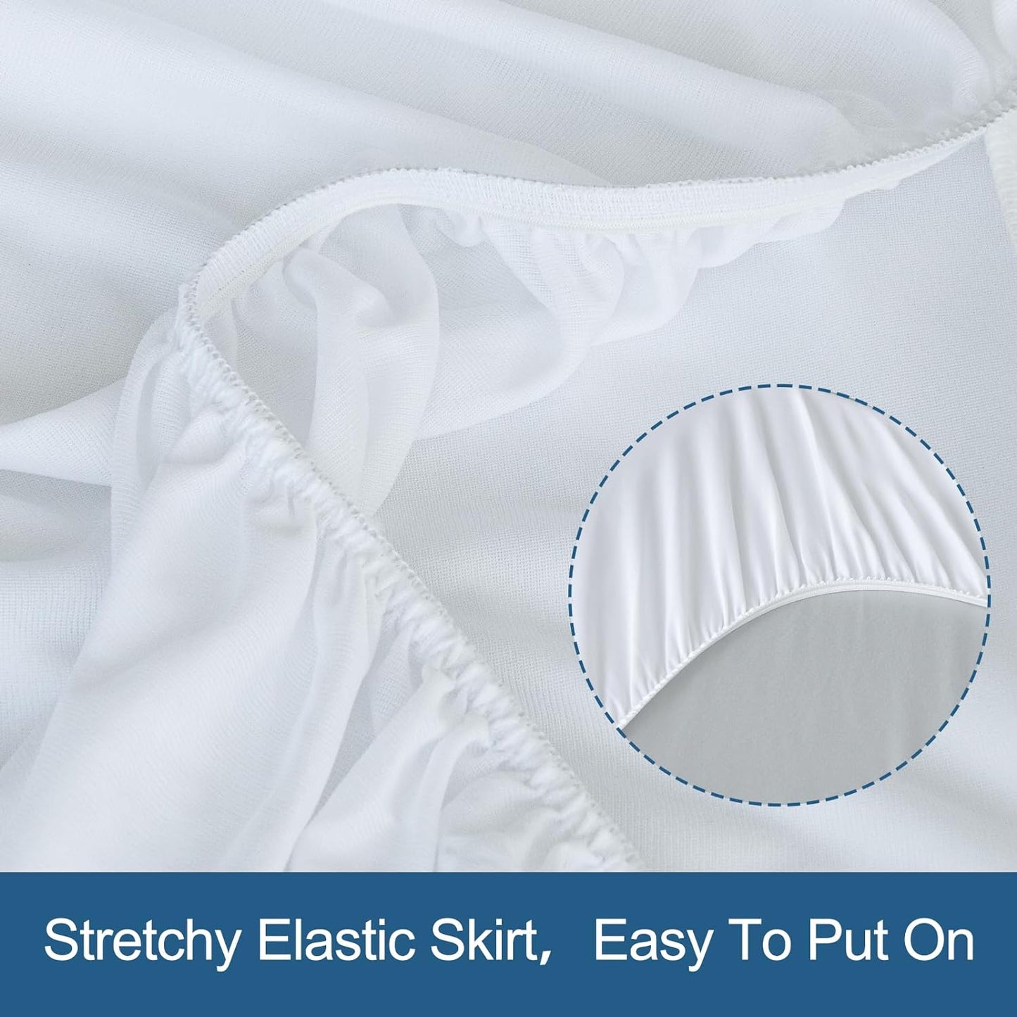 Waterproof Mattress Protector, Premium Mattress Pad Cover Fitted up to 14'' Depth Pocket - Biloban Online Store