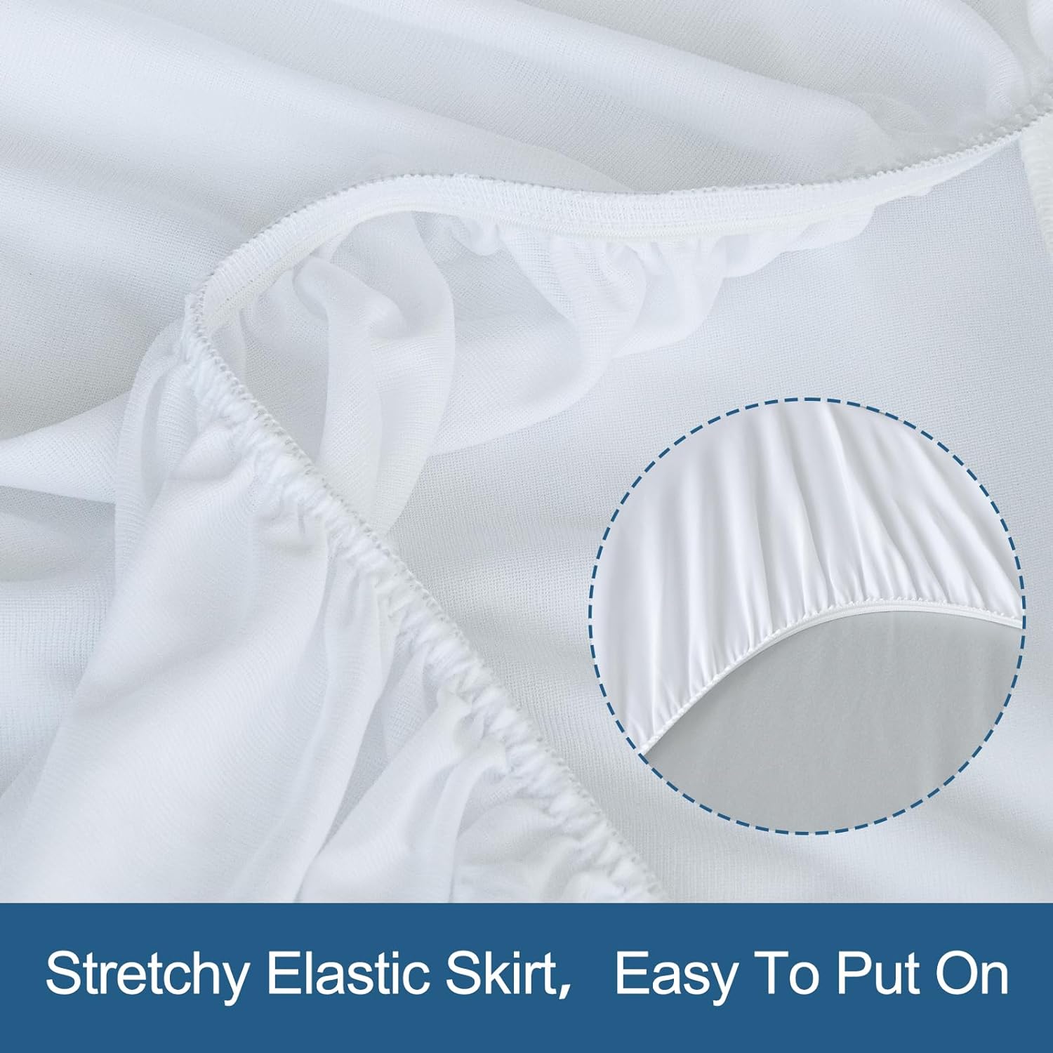 Waterproof Mattress Protector, Premium Mattress Pad Cover Fitted up to 14'' Depth Pocket - Biloban Online Store