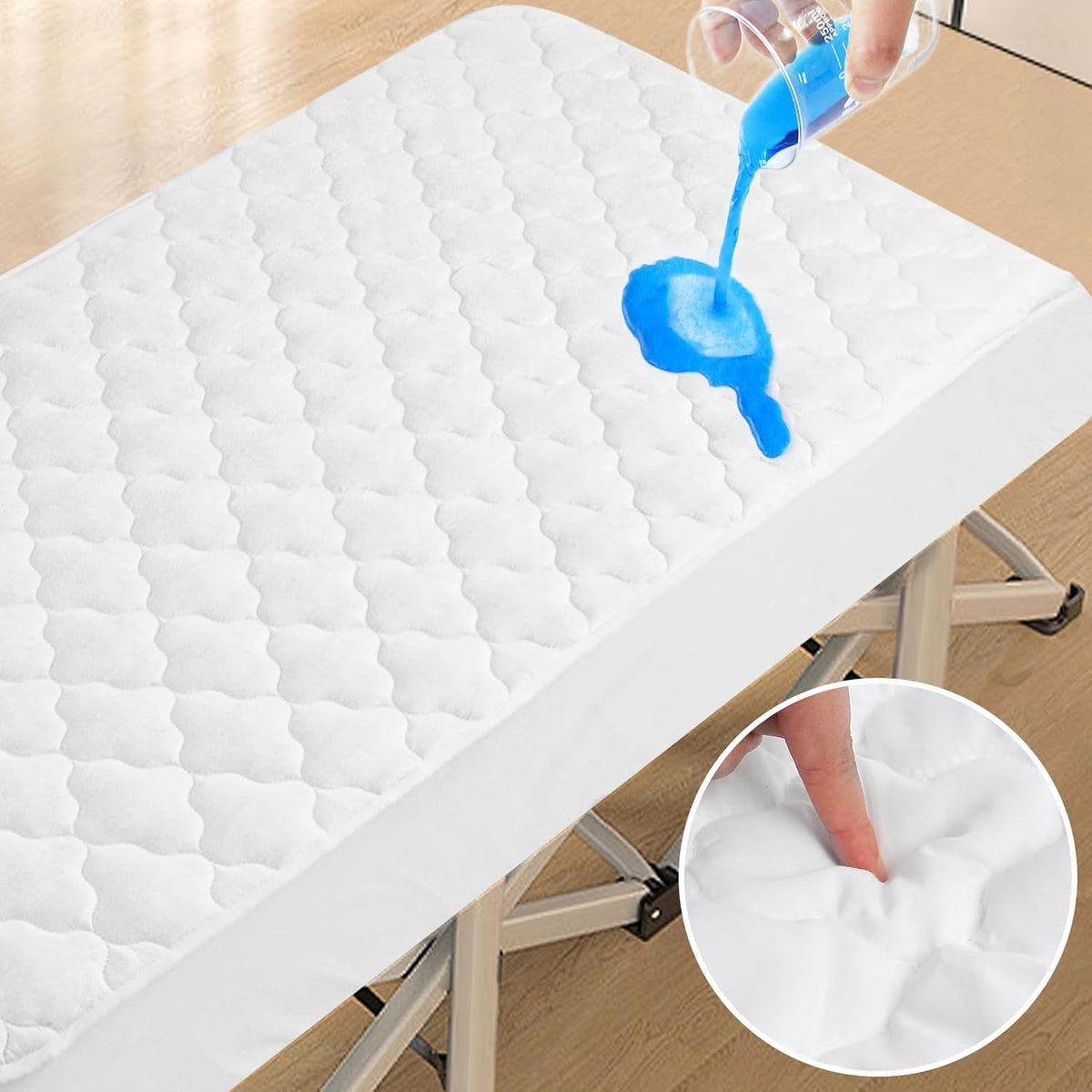 Waterproof Mattress Protector Quilted, Breathable & Noiseless Mattress Pad Cover, Fitted with Deep Pocket - Biloban Online Store