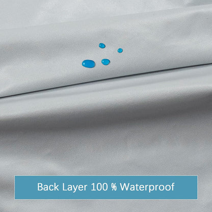 Waterproof Mattress Protector Twin & Full Size, 2 Pack, Noiseless & Soft Mattress Cover with Deep Pocket Up to 14" Depth, Super Breathable & Easy Wash, Grey