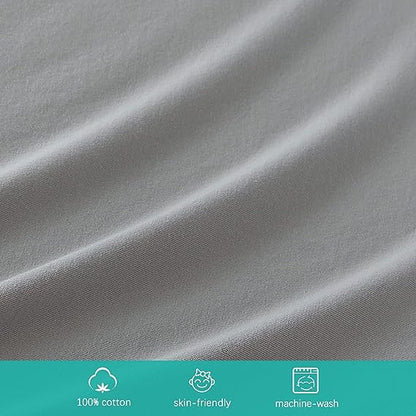 Bassinet Sheets - Fit Milliard Side Sleeper Bedside Bassinet, 2 Pack, 100% Organic Cotton