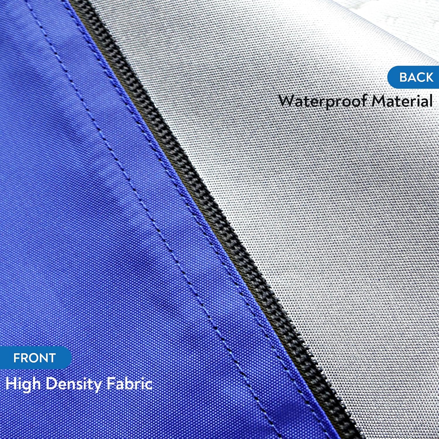 Waterproof Mattress Bags for Moving Storage with Double Zippers & Strong Handles, Reusable Thick Tarp, Black - Biloban Online Store