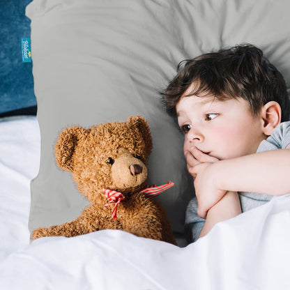 Biloban Toddler Pillowcase Organic Cotton, 13x18 Envelop Style, White Pillow Cover, 2 pieces - Biloban Online Store