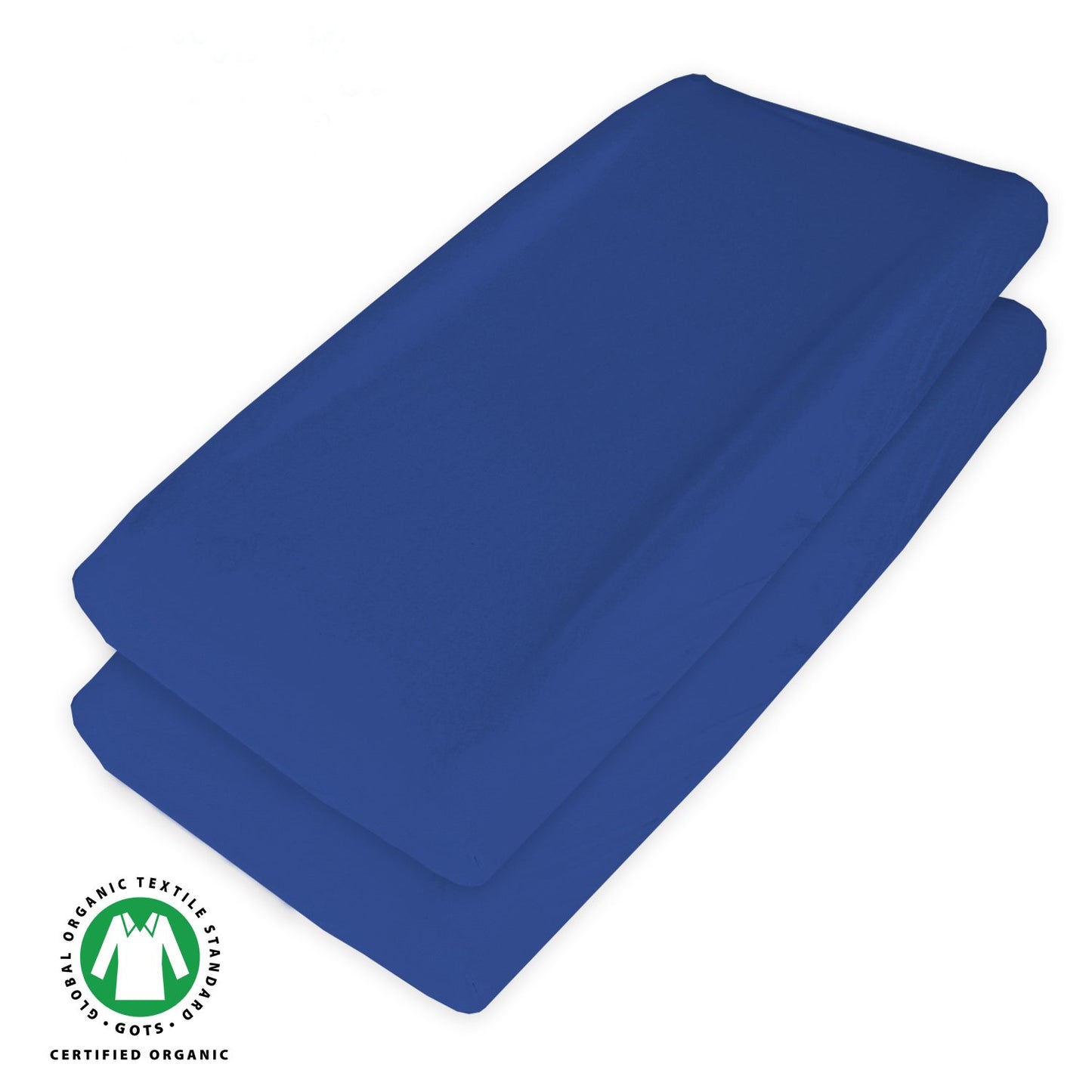 Changing Pad Cover - 2 Pack Navy Blue,Ultra Soft 100% Jersey Knit Cotton,Waterproof - Biloban Online Store
