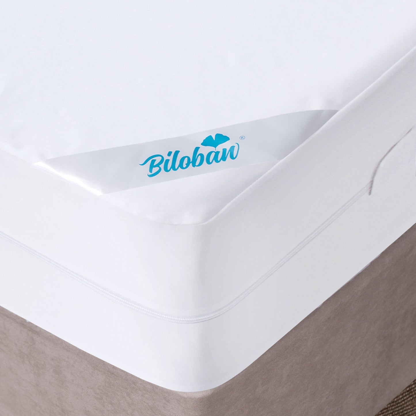 Low Profile Box Spring Encasement , Dustproof and Waterproof 6 Sides Wrapping Zippered Mattress Protector Cover, Fits 4-5 Inches Depth - Biloban Online Store