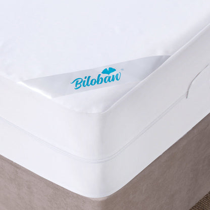Low Profile Box Spring Encasement , Dustproof and Waterproof 6 Sides Wrapping Zippered Mattress Protector Cover, Fits 4-5 Inches Depth - Biloban Online Store
