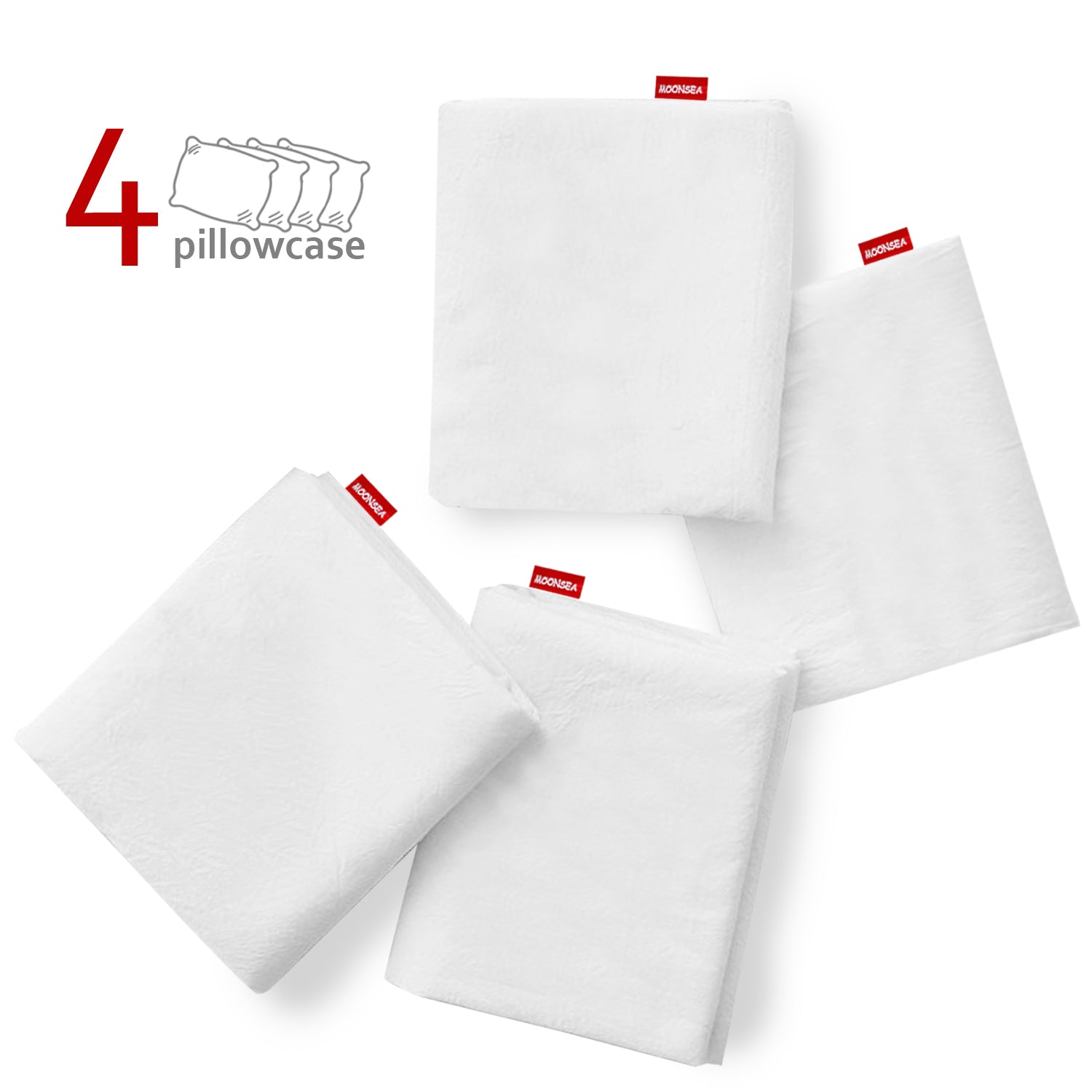 Waterproof Pillow Protector Zippered 4 Pack - Biloban Online Store