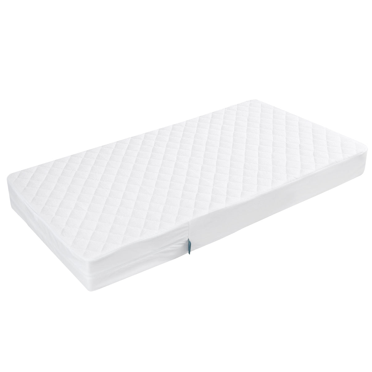 Zippered Crib Mattress Protector/ Encasement Bamboo Quilted, 6 Sides