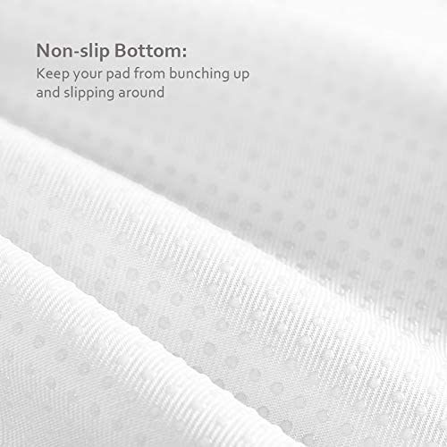 Waterproof Bed Pad/ Mat - 34" x 36", 2 Pack, Reusable Chuck Pads, Incontinence Underpads, Sheet Protector with Non-slip Back for Adults, Elderly, Kids and Pets, Machine Washable
