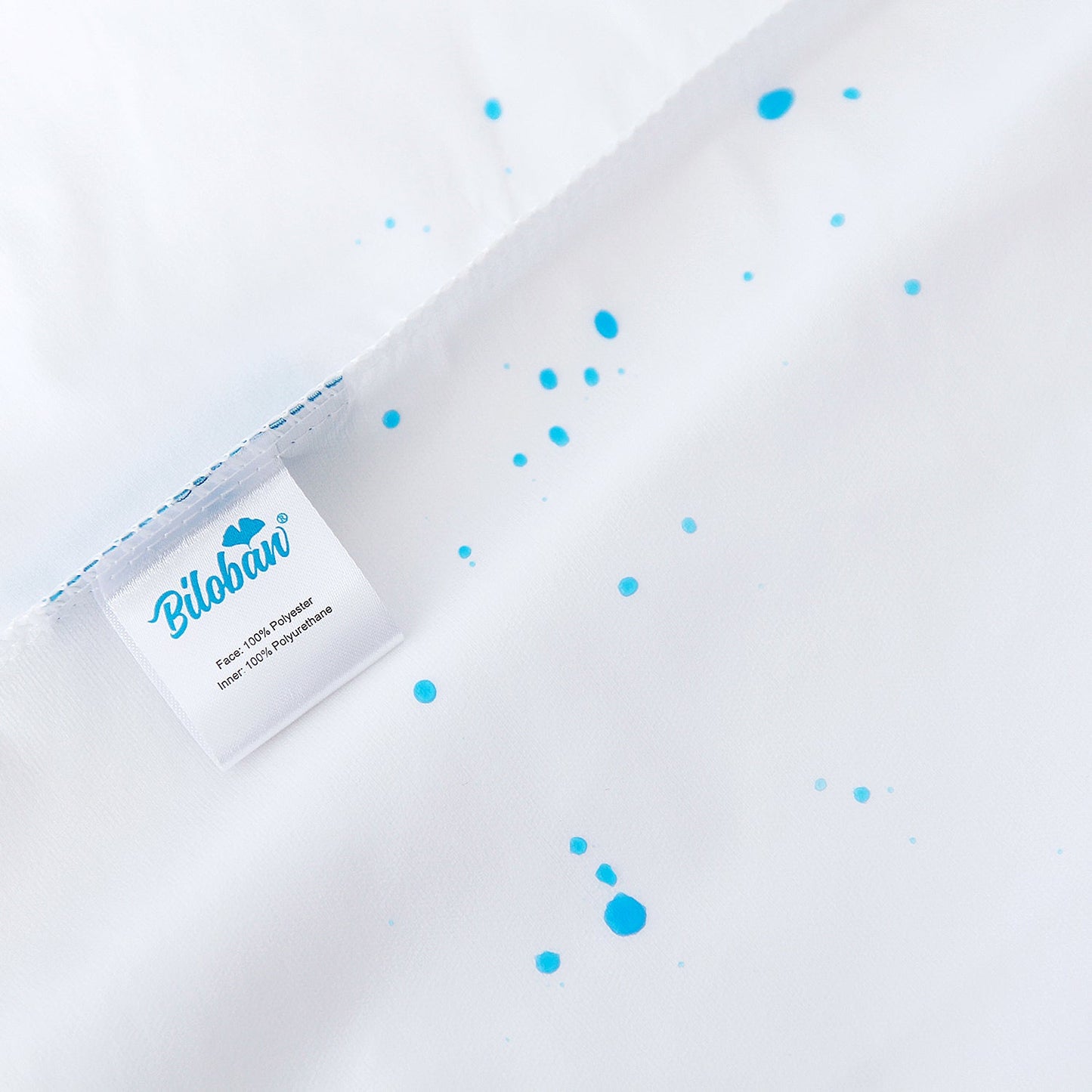 4 Pack Pillow Protectors - Polyester Knitted Fabric, Zippered,100% Waterproof, White - Biloban Online Store