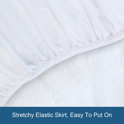 SPRINGSPIRIT Waterproof Mattress Protector Cotton, Ultra Soft and Breathable Cotton Mattress Pad Cover Fitted up to 14'' Depth Pocket - Biloban Online Store
