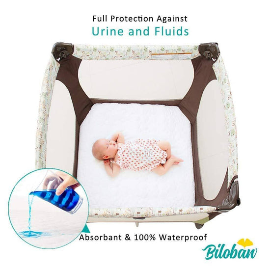 Square Pack N Play Mattress Pad Cover, 36'' x 36'', Perfect Fit Graco