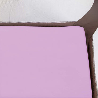 Pack n Play Sheet | Mini Crib Sheet - 2 Pack, Ultra Soft Microfiber, Fits Graco Pack and Play, Pink & Lavender, Preshrunk