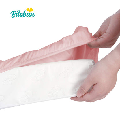 Changing Pad Cover - 2 Pack, Ultra Soft 100% Organic Cotton, Pink