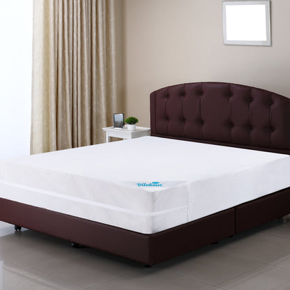 Low Profile Box Spring Encasement , Dustproof and Waterproof 6 Sides Wrapping Zippered Mattress Protector Cover, Fits 4-5 Inches Depth - Biloban Online Store