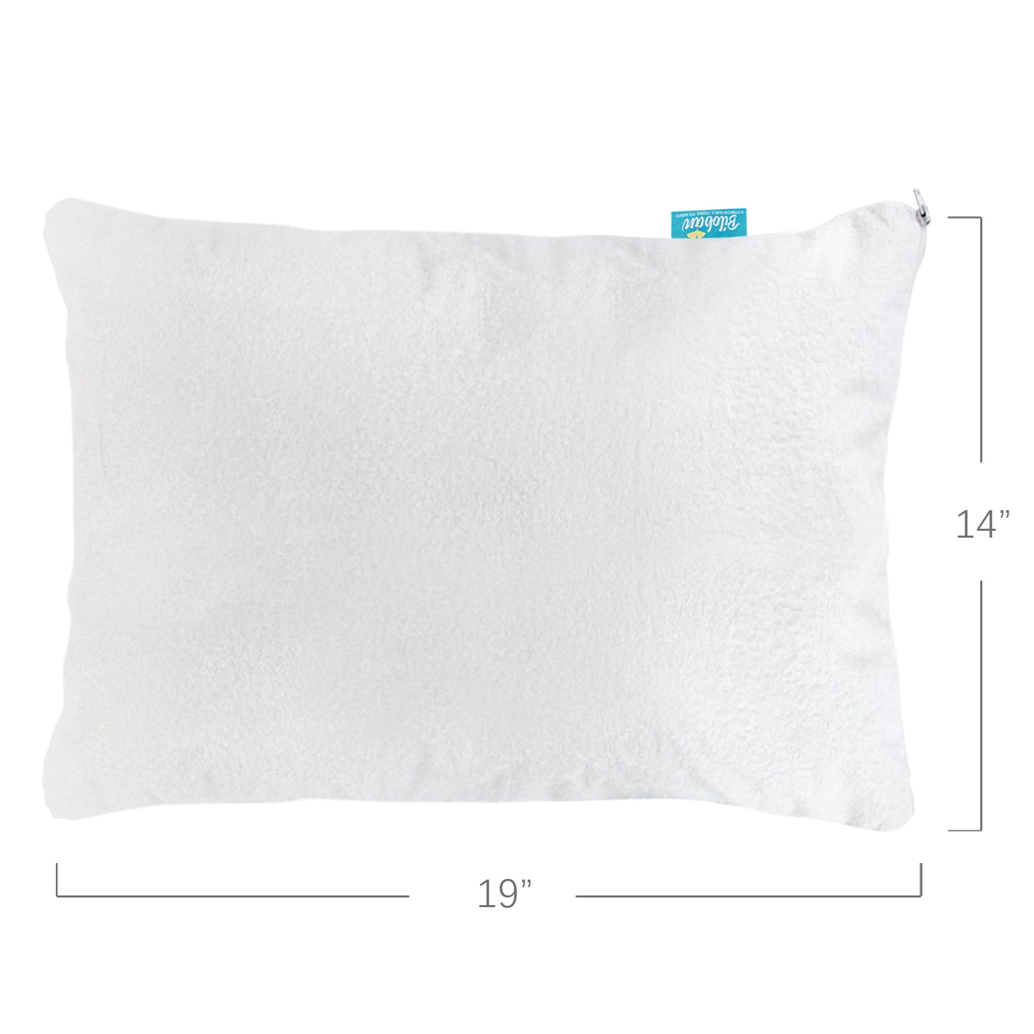 Toddler Pillowcase- 2 Pack, Waterproof, Bamboo Terry Surface, White - Biloban Online Store