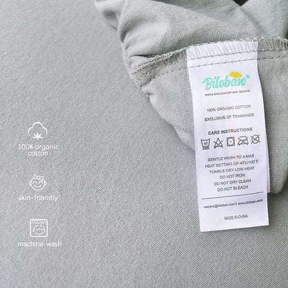 Shop by Brand/Model - Bassinet Sheet, 2 Pack, 100% Organic Cotton, Grey