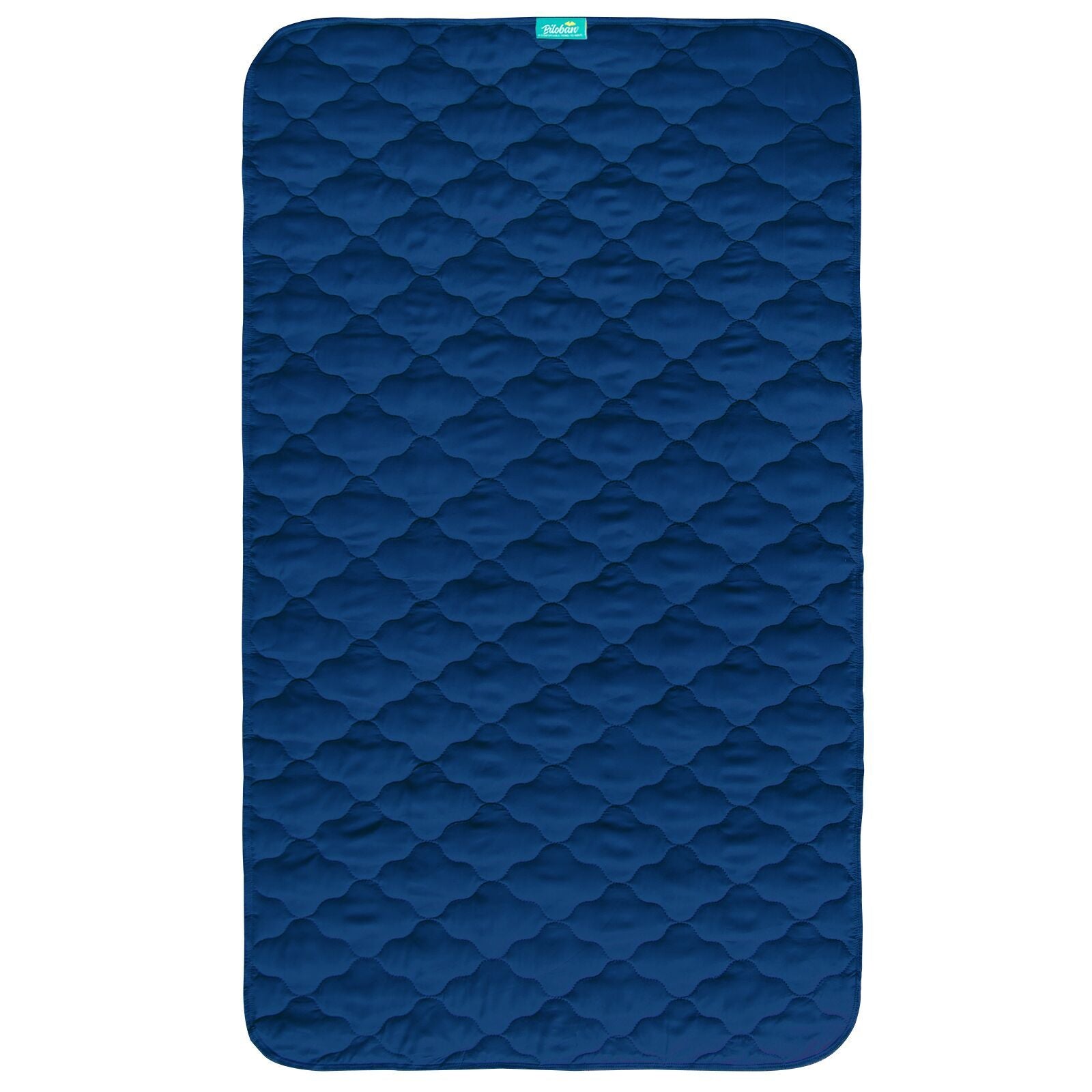 Waterproof Crib Mattress Protector Pad | Bed Pad Mat - 52" x 28", Anti Slip & Durable, Navy - Biloban Online Store